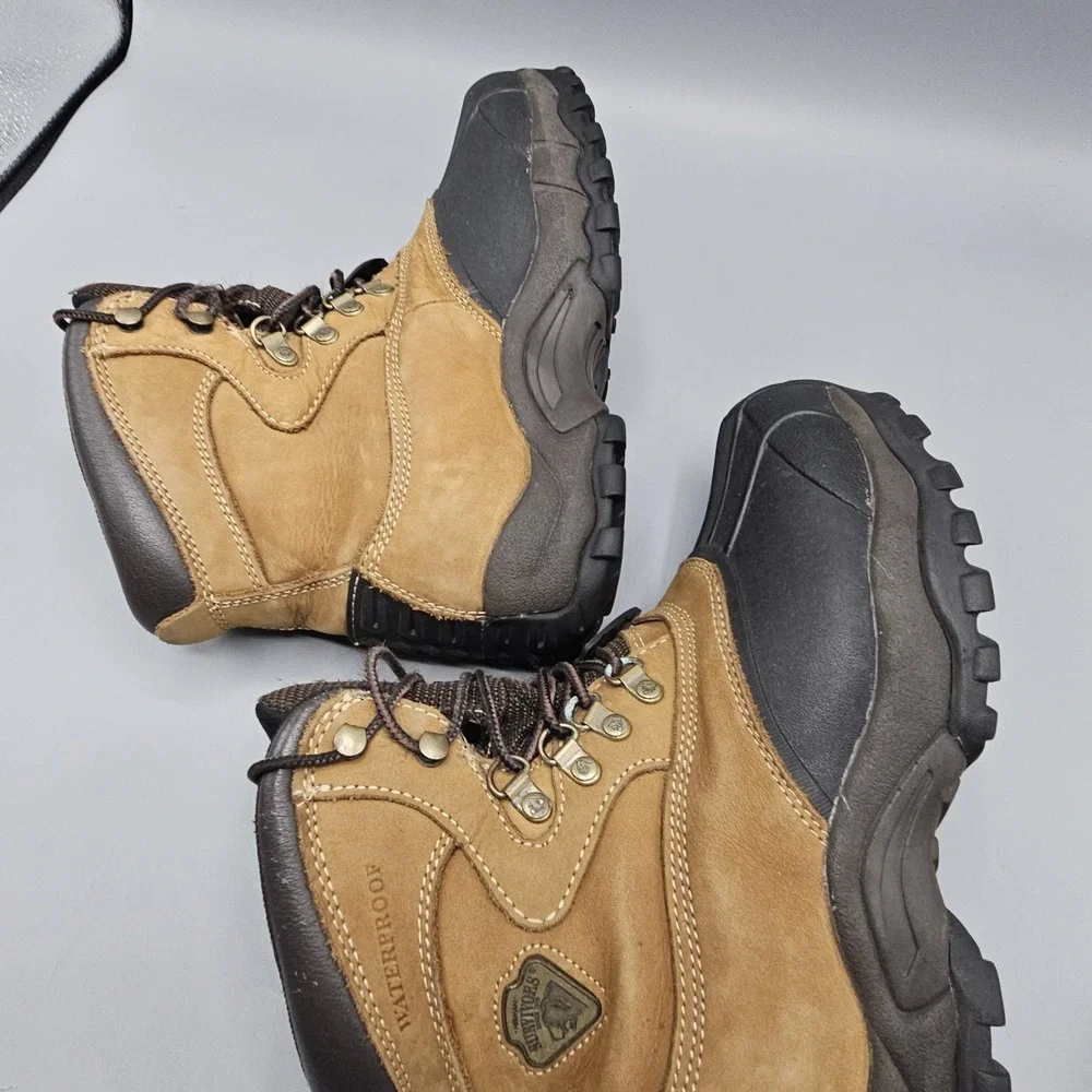 Herman Survivor Waterproof‎ Leather Titan Work Boots Size 9 Slip Oil Resistant